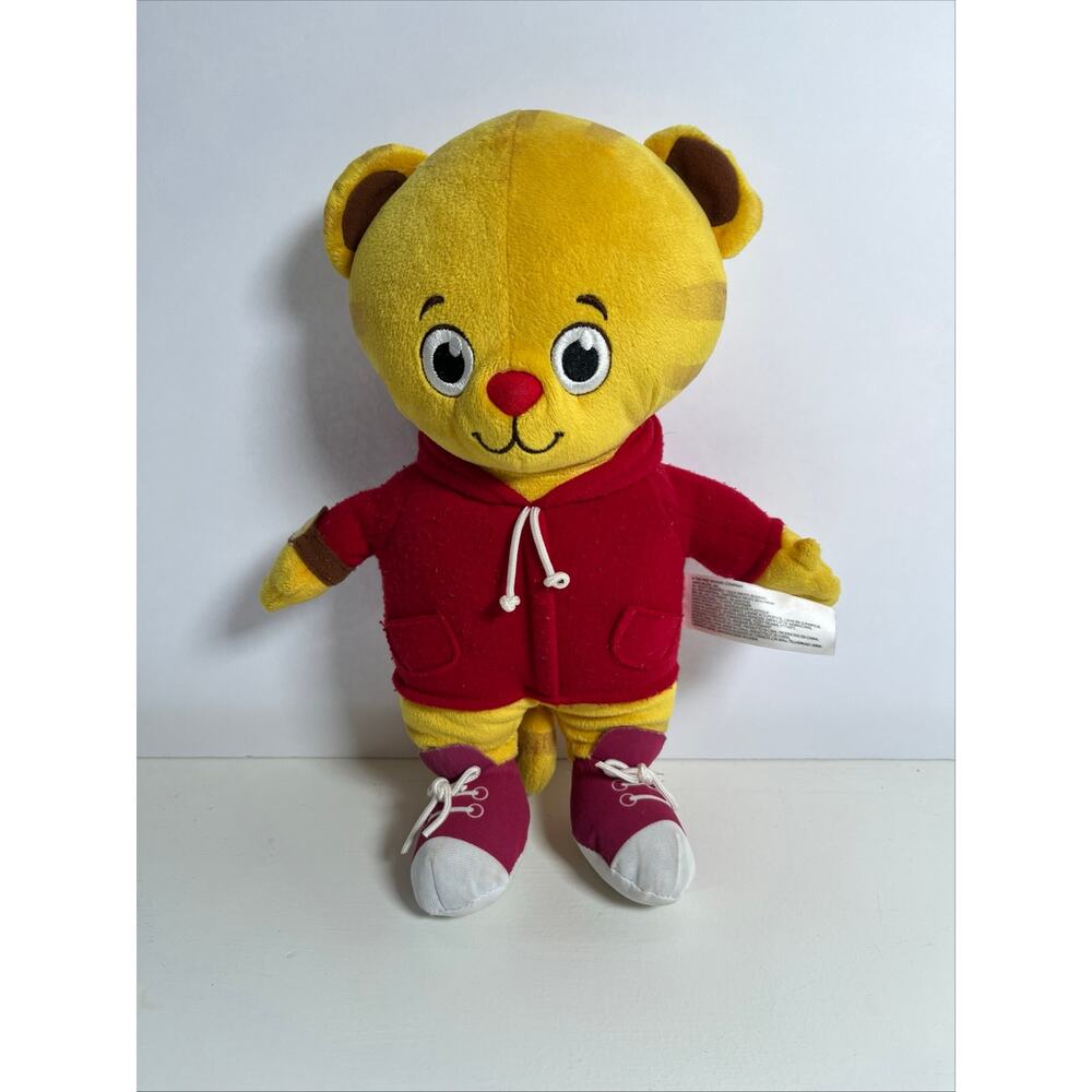 Daniel Tiger Neighborhood PBS Kids 12" talking plush stuffed animal toddler work